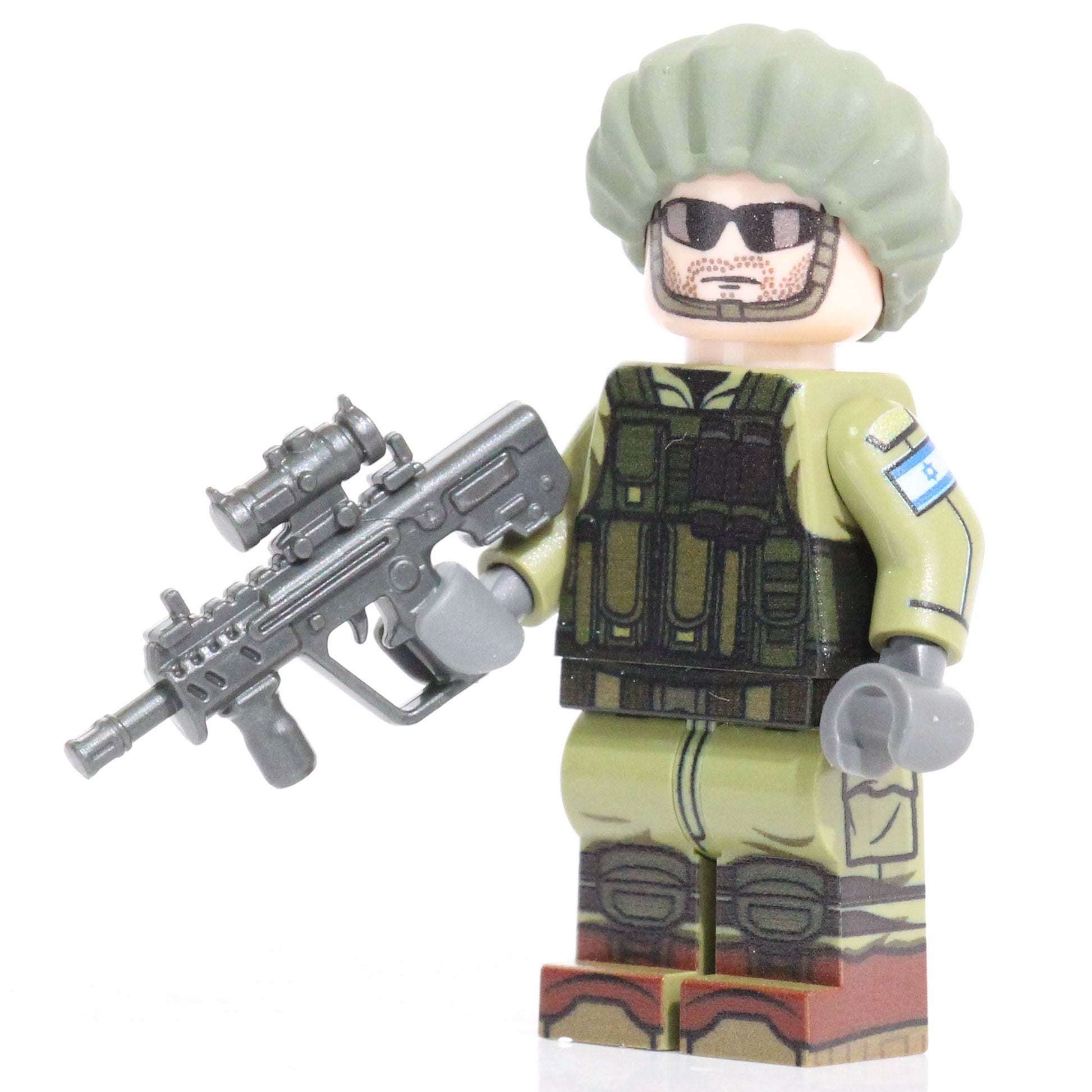 BrickTactical Custom Printed LEGO Minifigs Defense Force Soldier