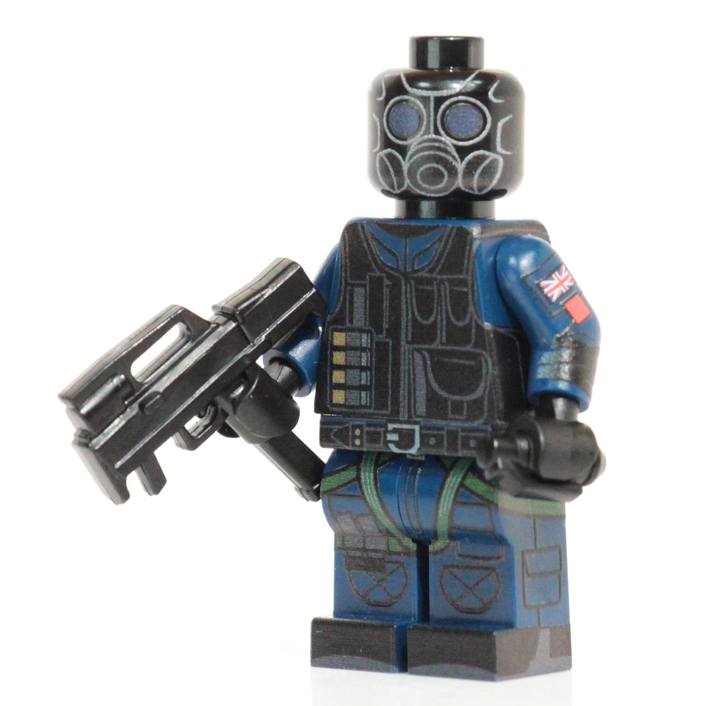 BrickTactical Custom Printed LEGO Minifigs Gas Mask Operator