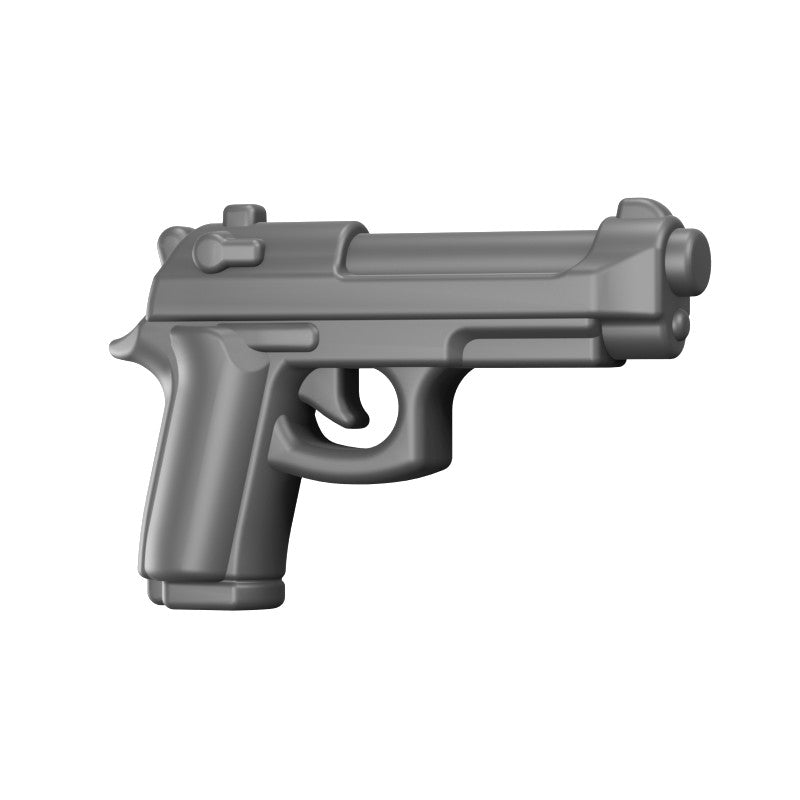 BT9 Pistol – custom LEGO-compatible minifigure item by BrickTactical, alternate view