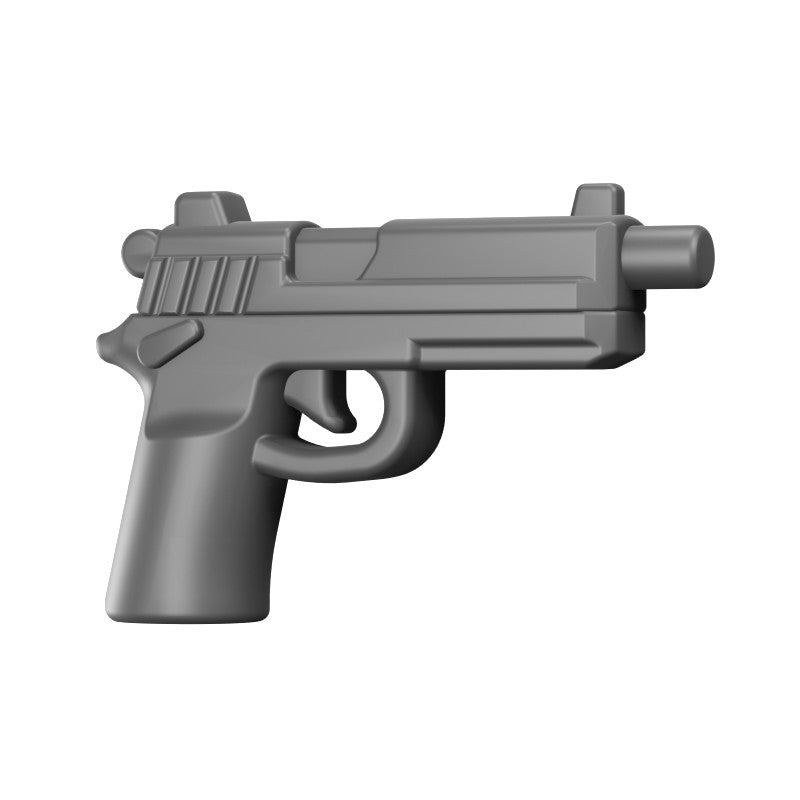 Tac45 Pistol – custom LEGO-compatible minifigure item by BrickTactical, alternate view