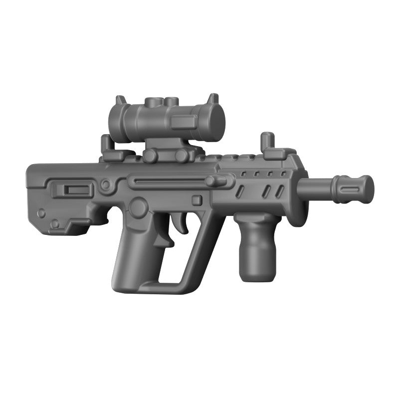 X95 Rifle w/ 2X Scope – custom LEGO-compatible minifigure item by BrickTactical, alternate view