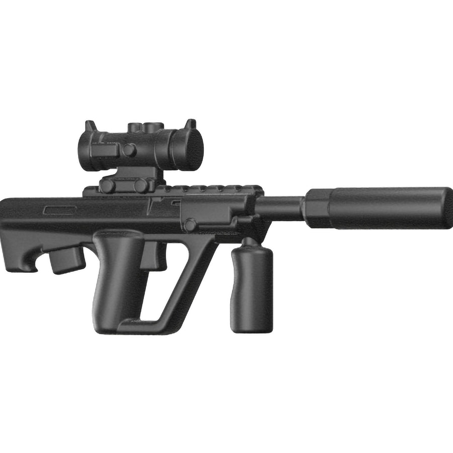 BT STYR Suppressed Rifle – custom LEGO-compatible minifigure item by BrickTactical