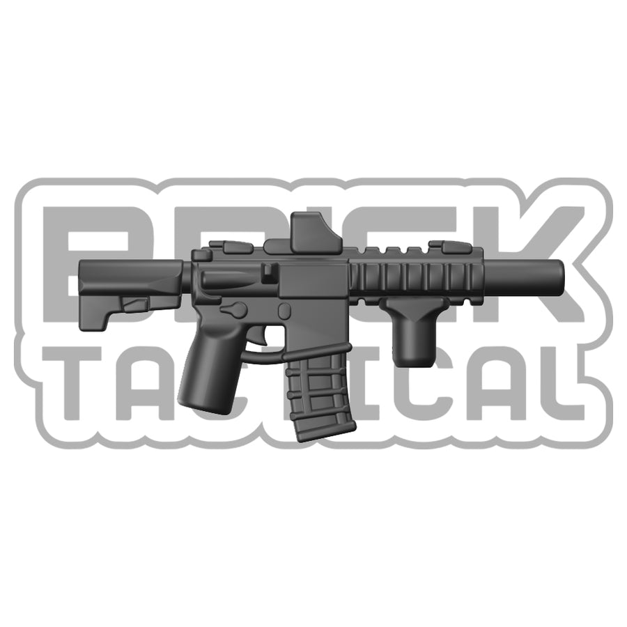 M4 Slim minifigure gun in black