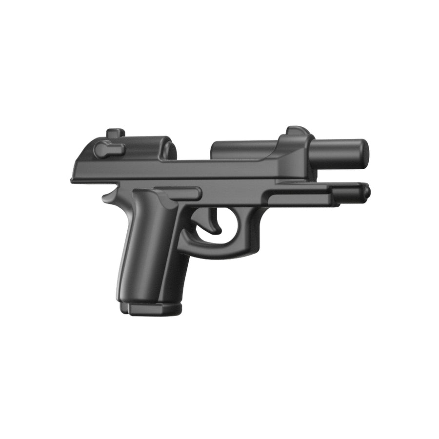 BT9 Pistol Unloaded – custom LEGO-compatible minifigure item by BrickTactical