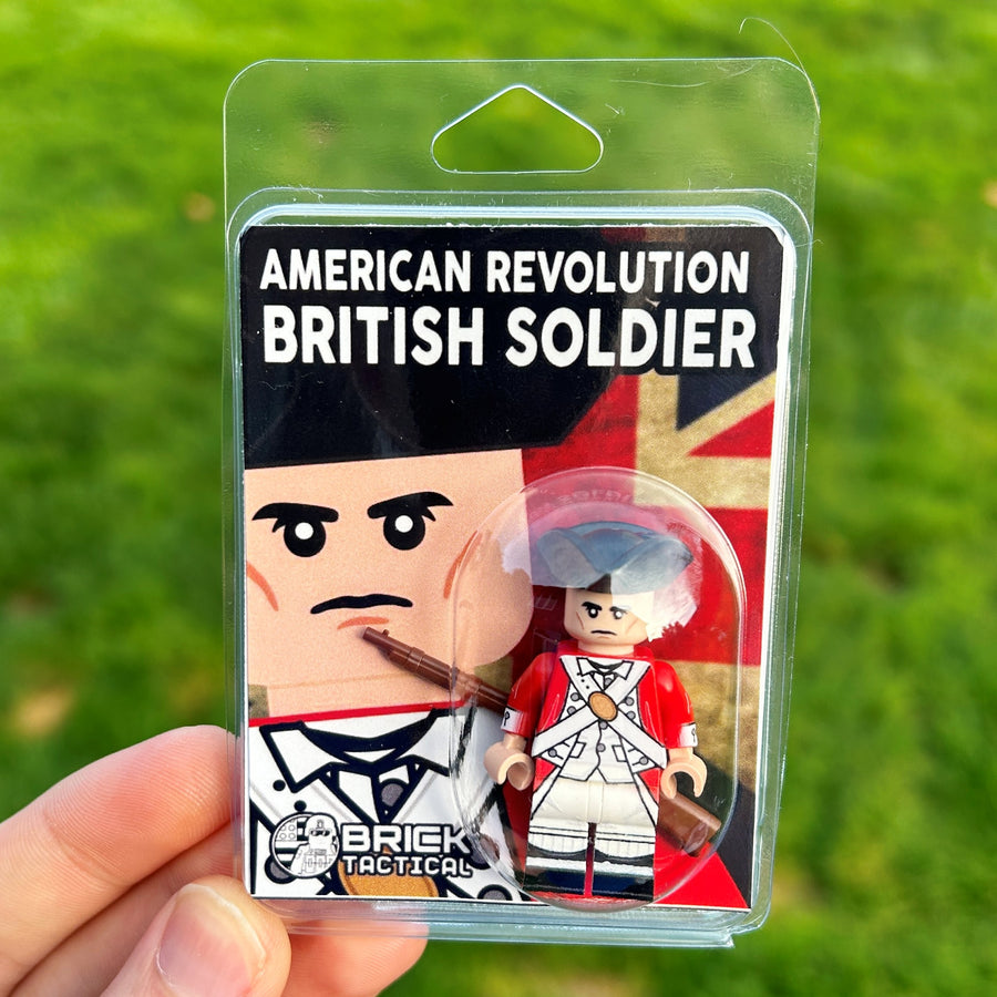 BrickTactical Custom Printed LEGO Minifig American Revolution British Soldier