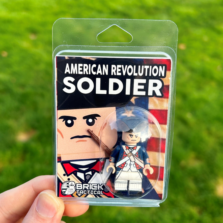 BrickTactical Custom Printed LEGO Minifig American Revolution Soldie
