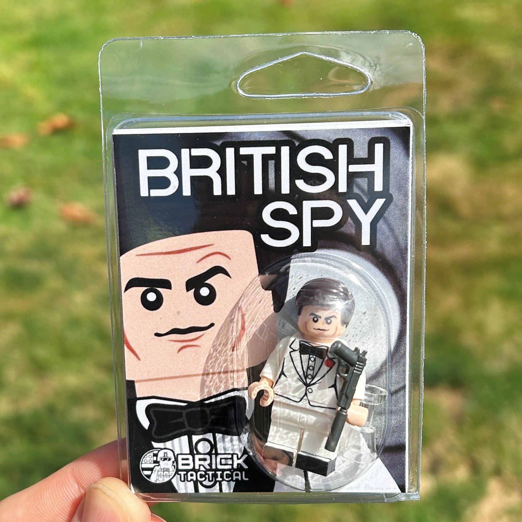 BrickTactical Custom Printed LEGO Minifigs British Spy