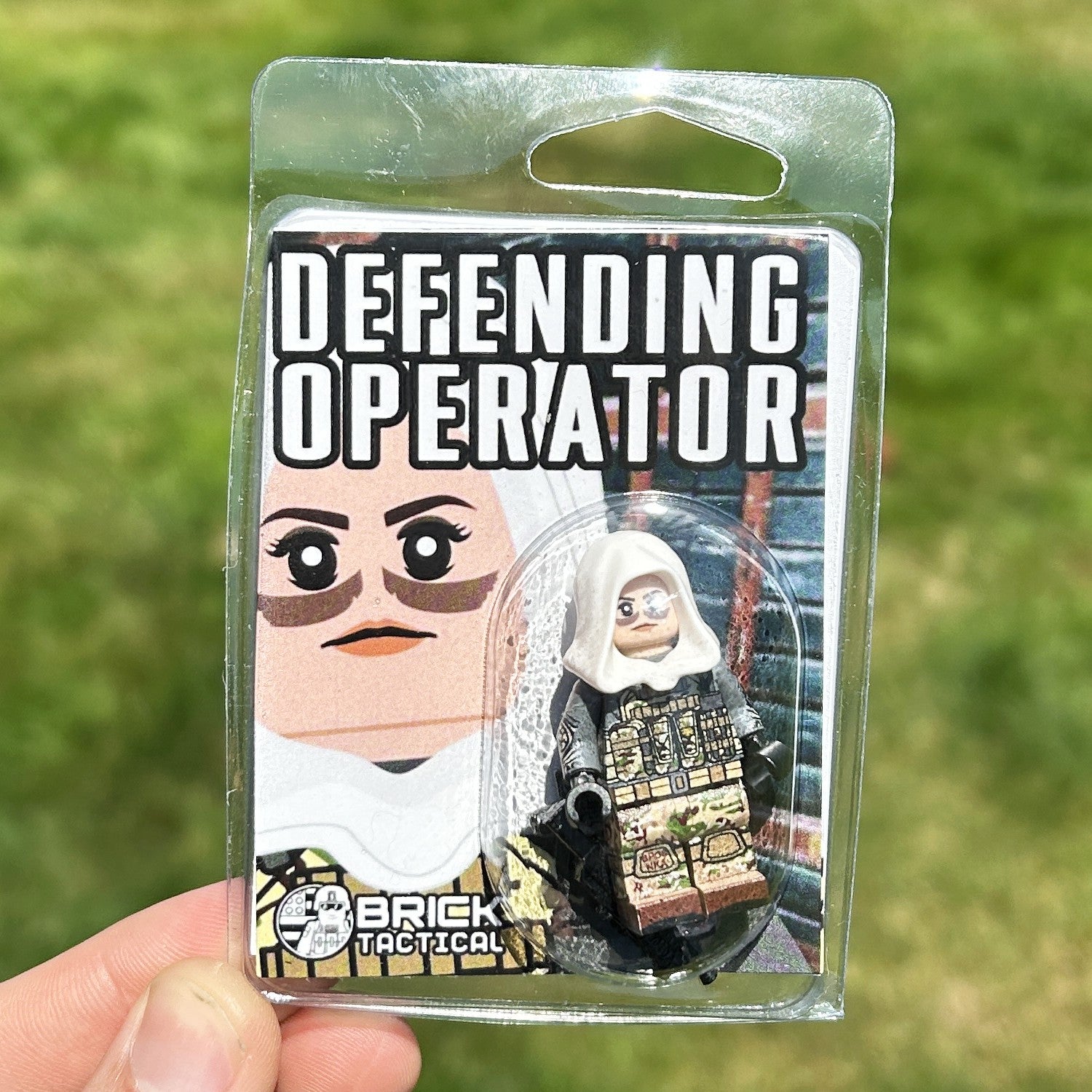 BrickTactical Custom Printed LEGO Minifigs Defending Operator