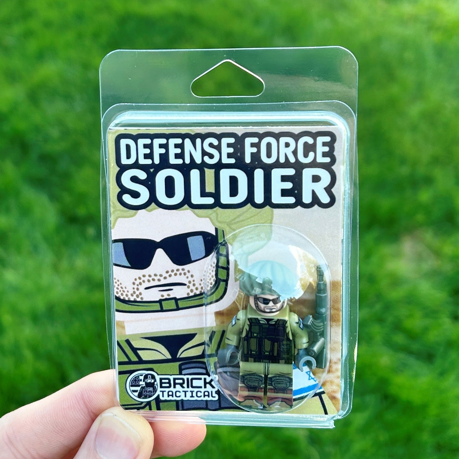 BrickTactical Custom Printed LEGO Minifigs Defense Force Soldier