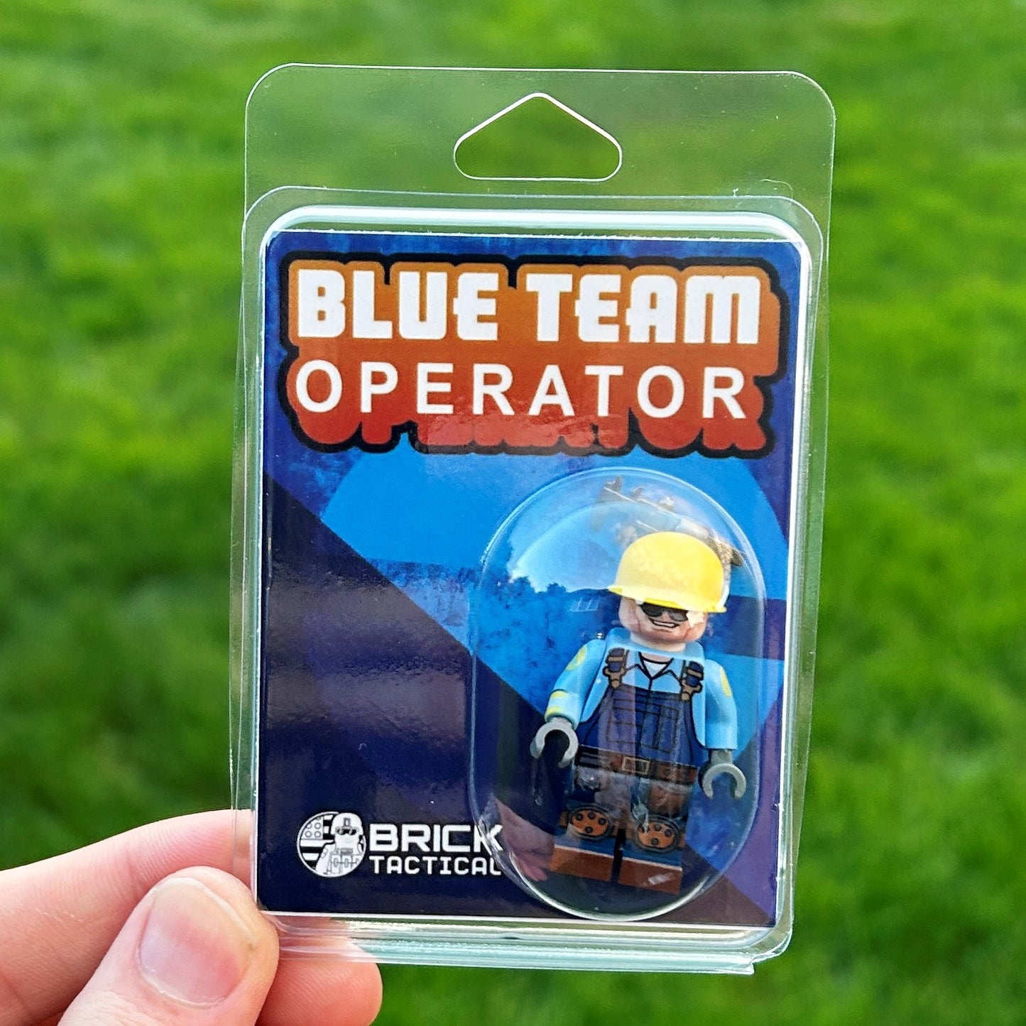 BrickTactical Custom Printed LEGO Minifigs Engineer Blue