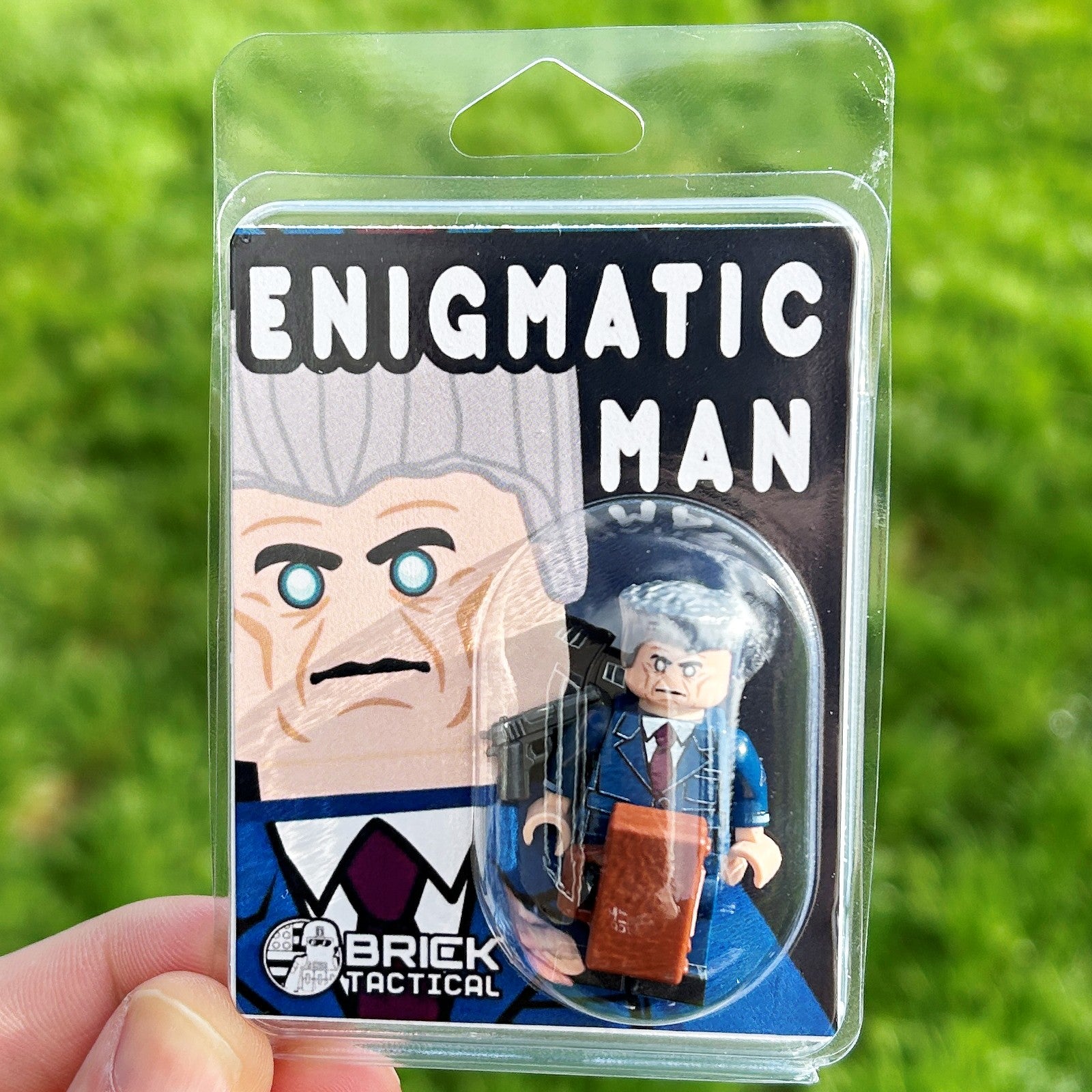 BrickTactical Custom Printed LEGO Minifigs Enigmatic Man