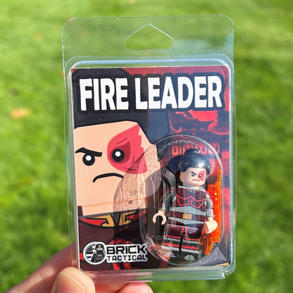 BrickTactical Custom Printed LEGO Minifigs Fire Leader