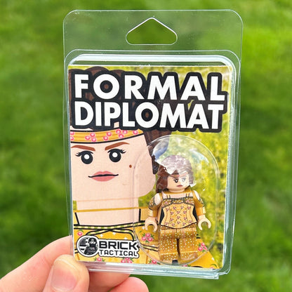 BrickTactical Custom Printed LEGO Minifigs Formal Diplomat