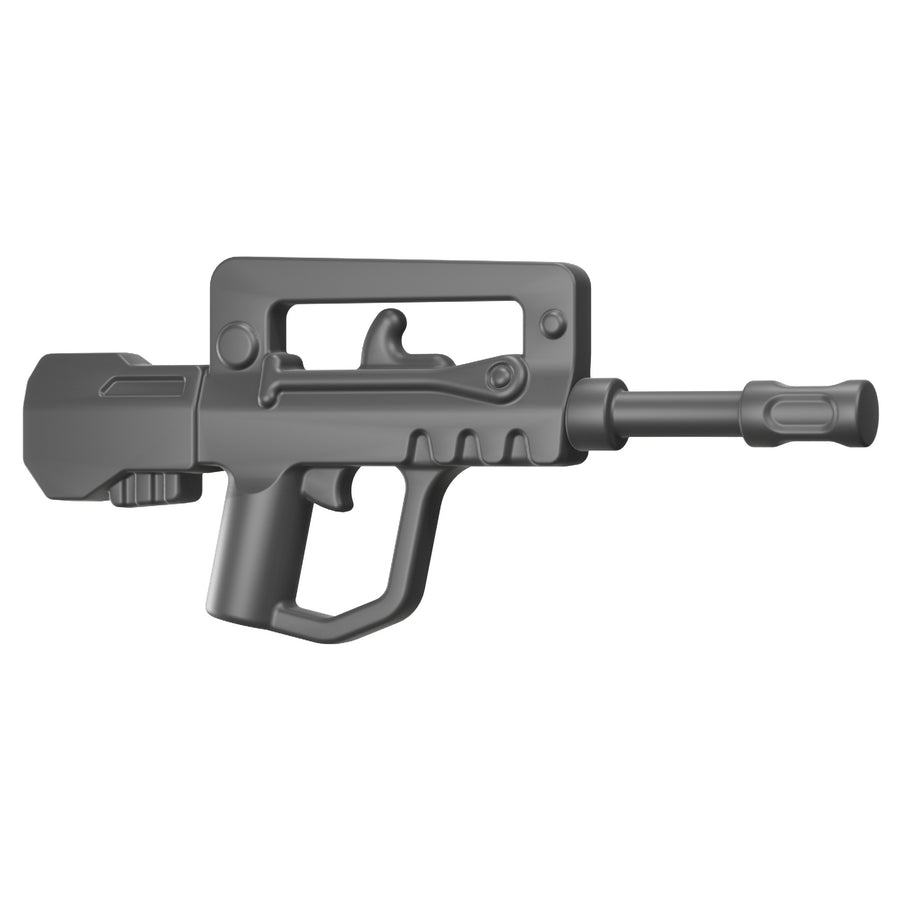 BT-FAMAS Rifle G2 Trigger Guard – custom LEGO-compatible minifigure item by BrickTactical, alternate view