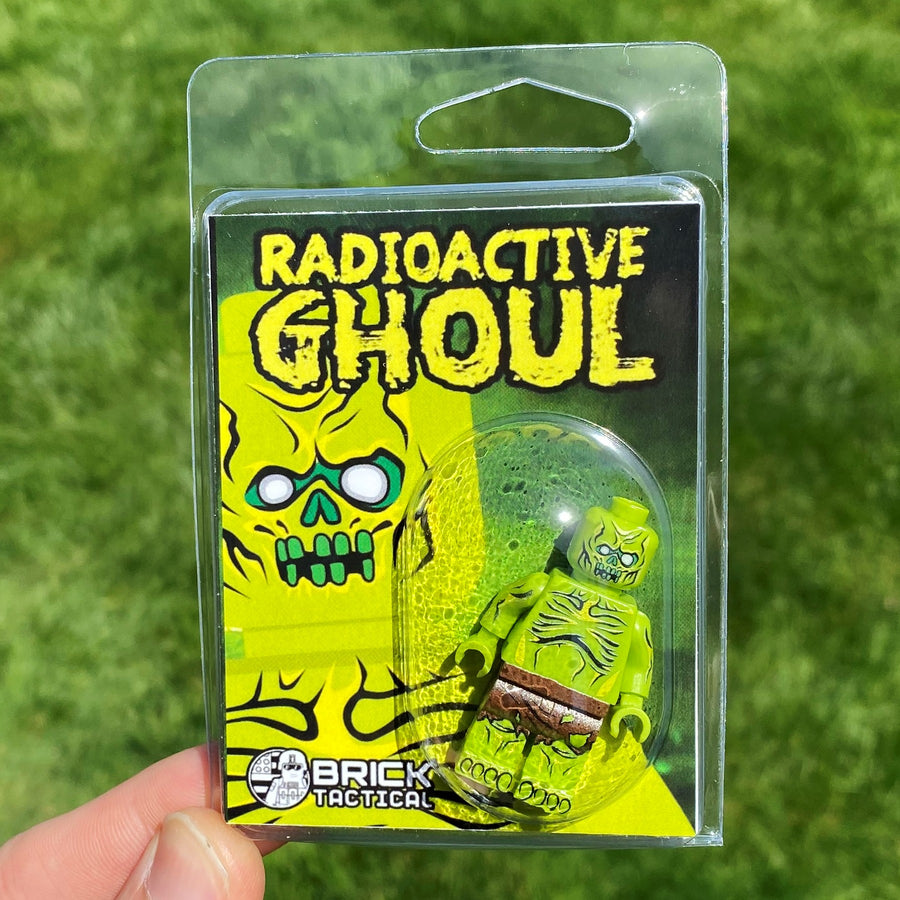 Radioactive Ghoul – custom LEGO-compatible minifigure item by BrickTactical, alternate view
