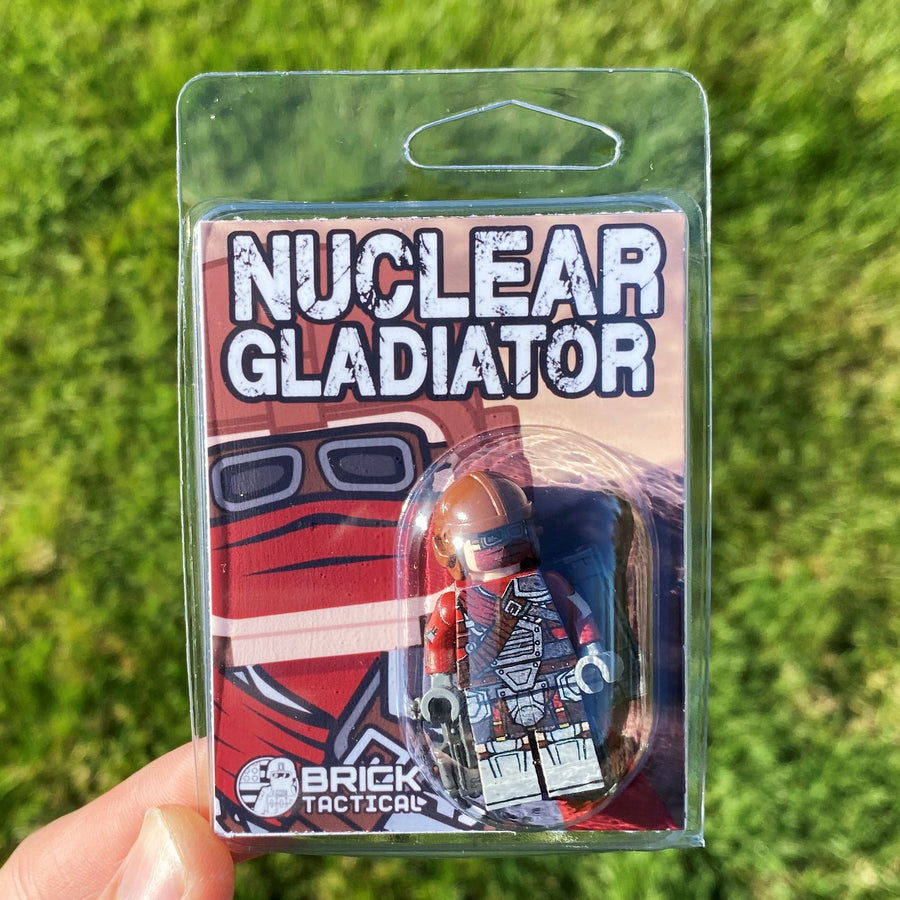 Nuclear Gladiator – custom LEGO-compatible minifigure item by BrickTactical, alternate view
