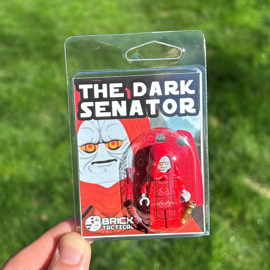 The Dark Senator – custom LEGO-compatible minifigure item by BrickTactical, alternate view