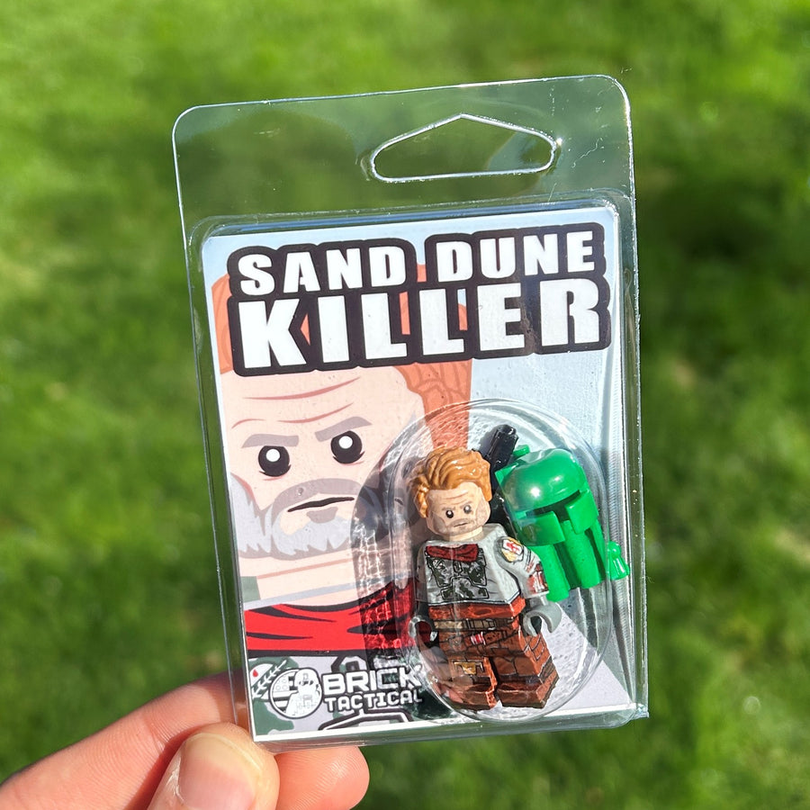 Sand Dune Killer – custom LEGO-compatible minifigure item by BrickTactical, alternate view