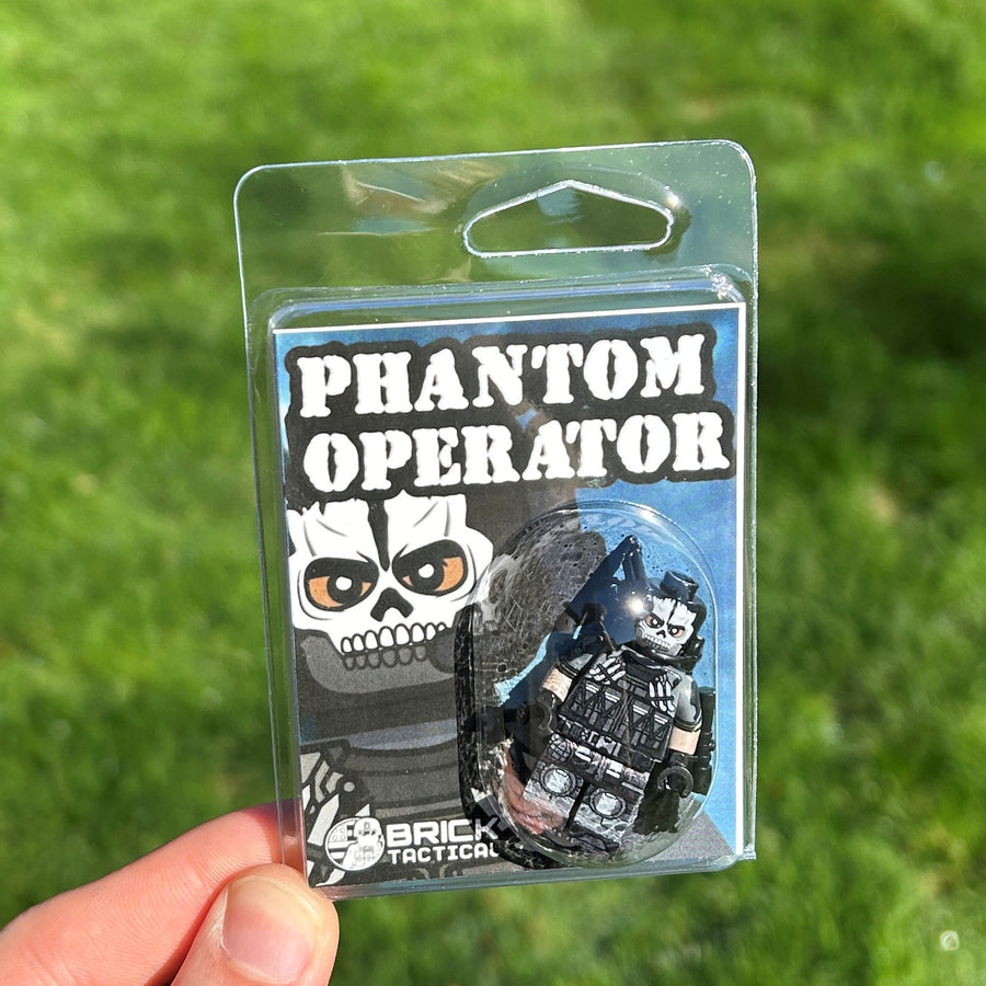Phantom Operator – custom LEGO-compatible minifigure item by BrickTactical, alternate view