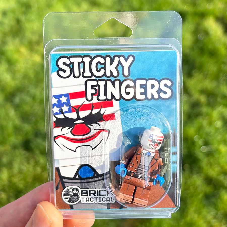 Sticky Fingers – custom LEGO-compatible minifigure item by BrickTactical, alternate view