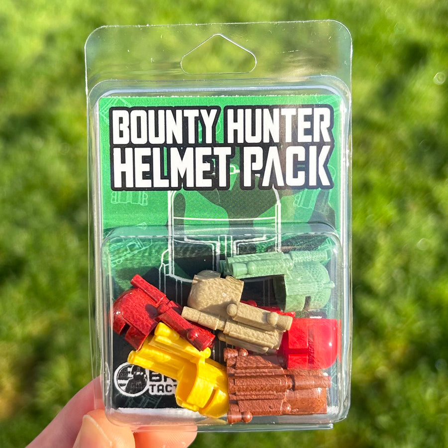 BrickTactical Custom LEGO Bounty Hunter Helmet Pack