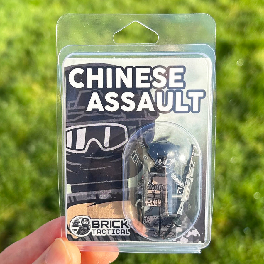 Chinese Assault – custom LEGO-compatible minifigure item by BrickTactical, alternate view