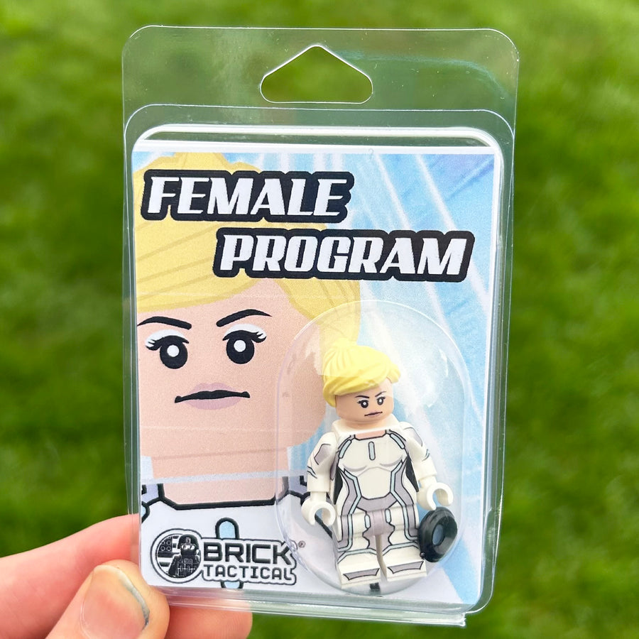 Female Program – custom LEGO-compatible minifigure item by BrickTactical, alternate view