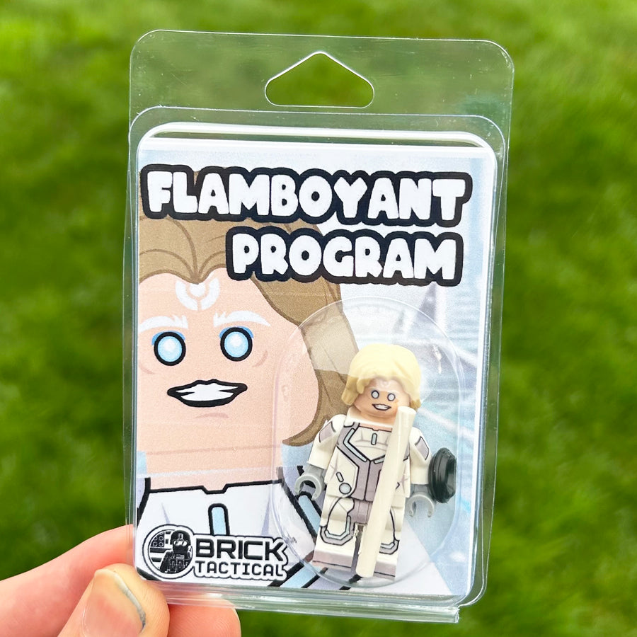 Flamboyant Program – custom LEGO-compatible minifigure item by BrickTactical, alternate view