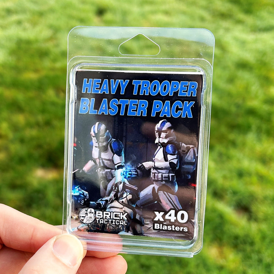 Heavy Trooper Blaster Pack – custom LEGO-compatible minifigure item by BrickTactical, alternate view