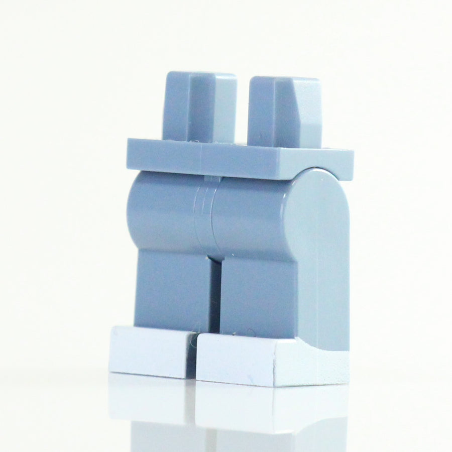 White Boot Legs – custom LEGO-compatible minifigure item by BrickTactical, alternate view
