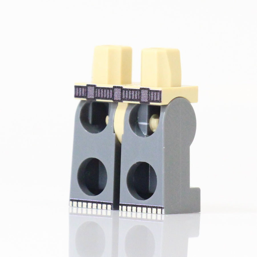 Combat Legs – custom LEGO-compatible minifigure item by BrickTactical, alternate view