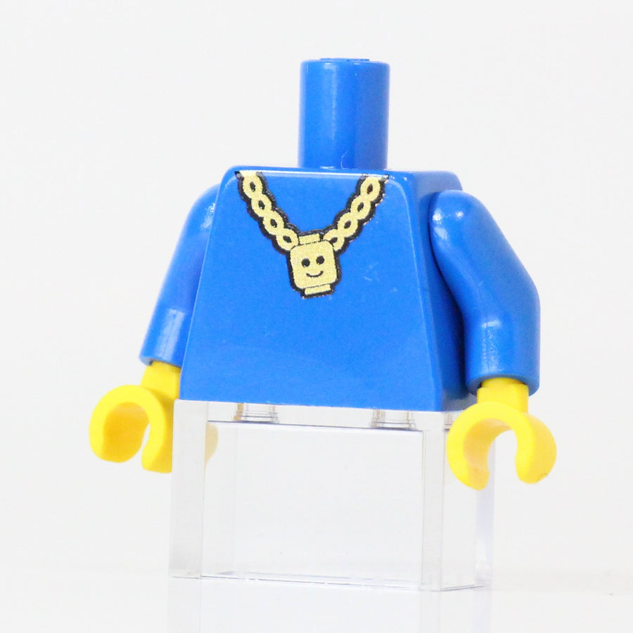Minifig Head Chain Torso – custom LEGO-compatible minifigure item by BrickTactical, alternate view