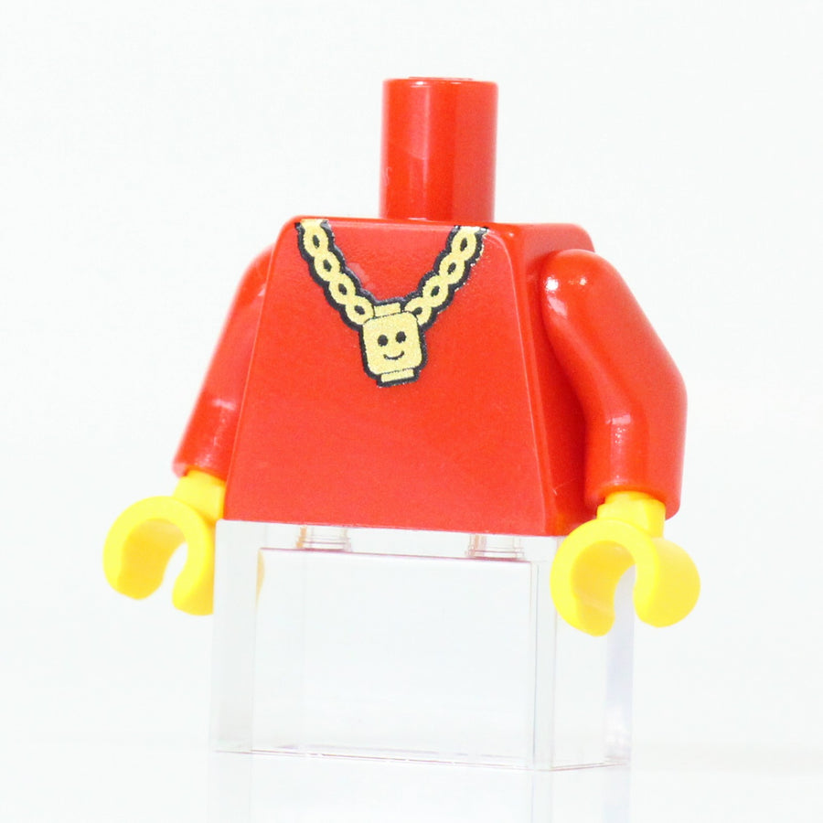 Minifig Head Chain Torso – custom LEGO-compatible minifigure item by BrickTactical, alternate view
