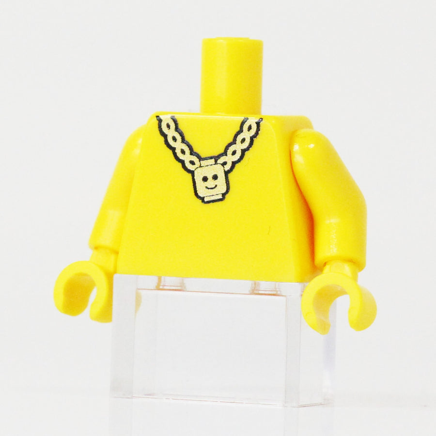 Minifig Head Chain Torso – custom LEGO-compatible minifigure item by BrickTactical, alternate view