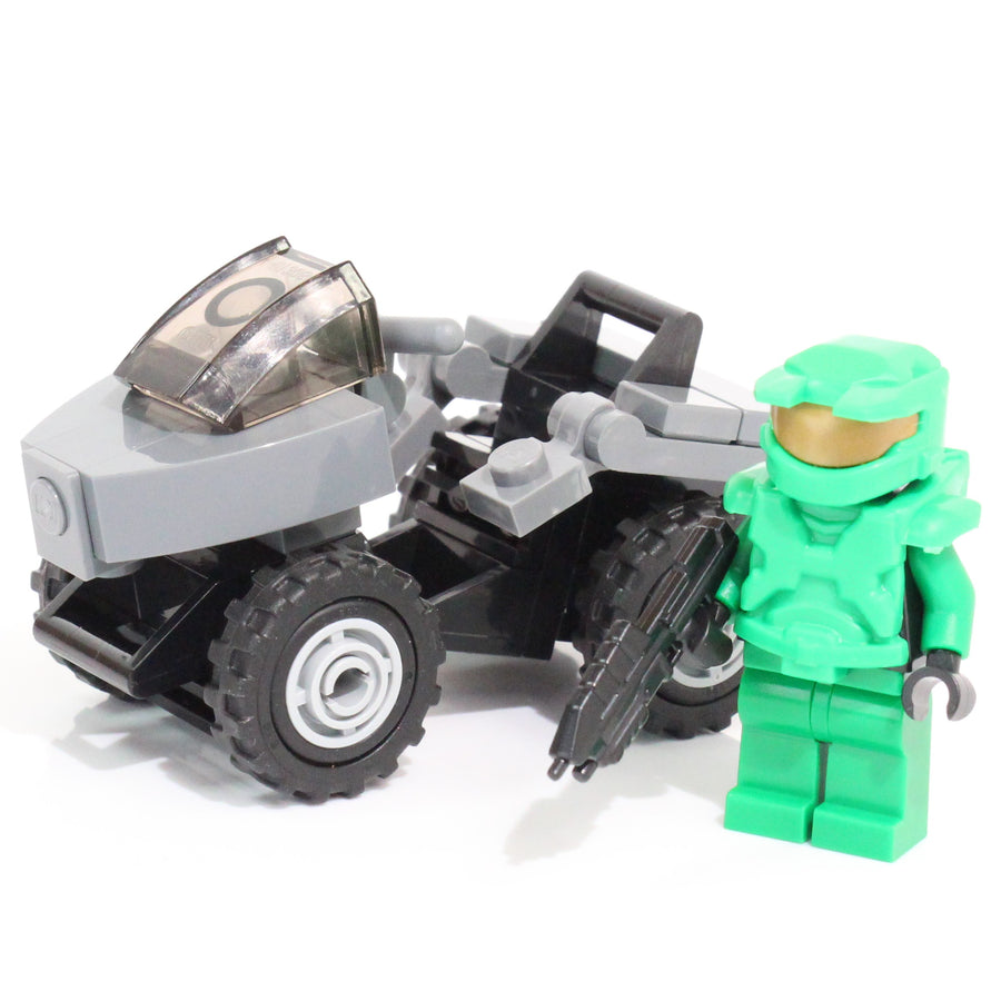 Quad Bike – custom LEGO-compatible minifigure item by BrickTactical, alternate view