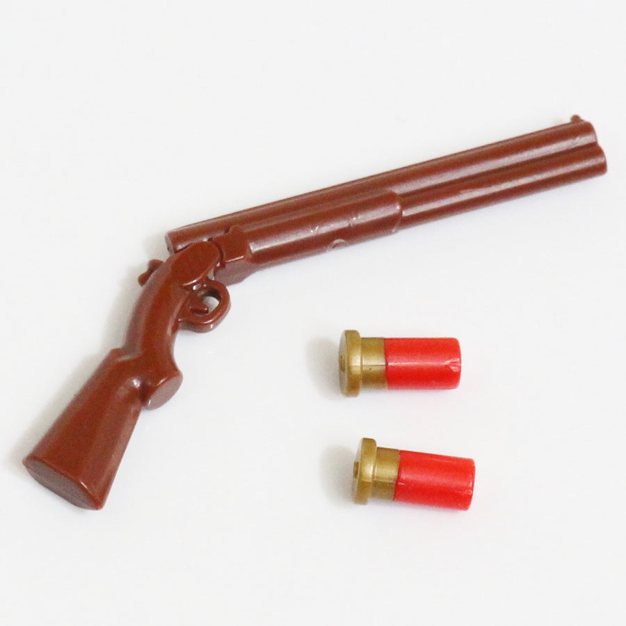 Double Barrel Shotgun Pack – custom LEGO-compatible minifigure item by BrickTactical