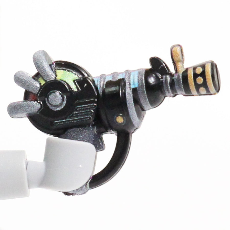 Printed Raygun (Black) – custom LEGO-compatible minifigure item by BrickTactical, alternate view
