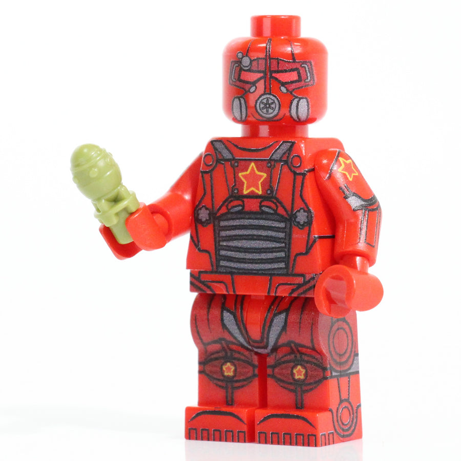 Heavy Armor Motherland Edition – custom LEGO-compatible minifigure item by BrickTactical
