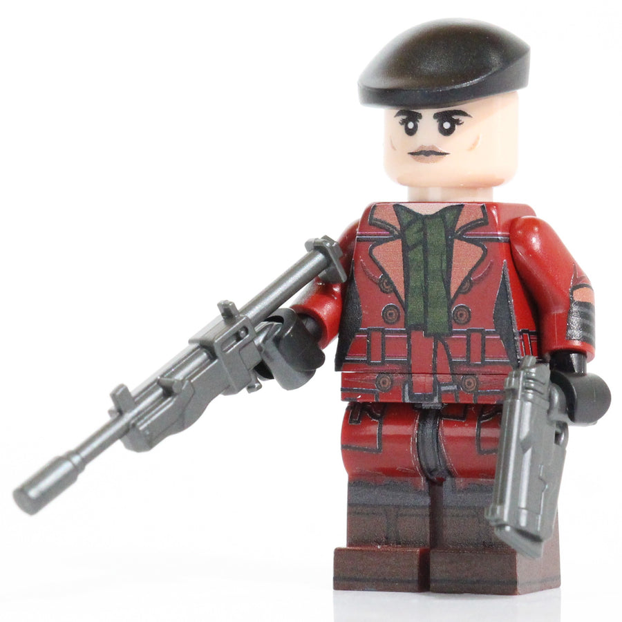 Wasteland Reporter – custom LEGO-compatible minifigure item by BrickTactical