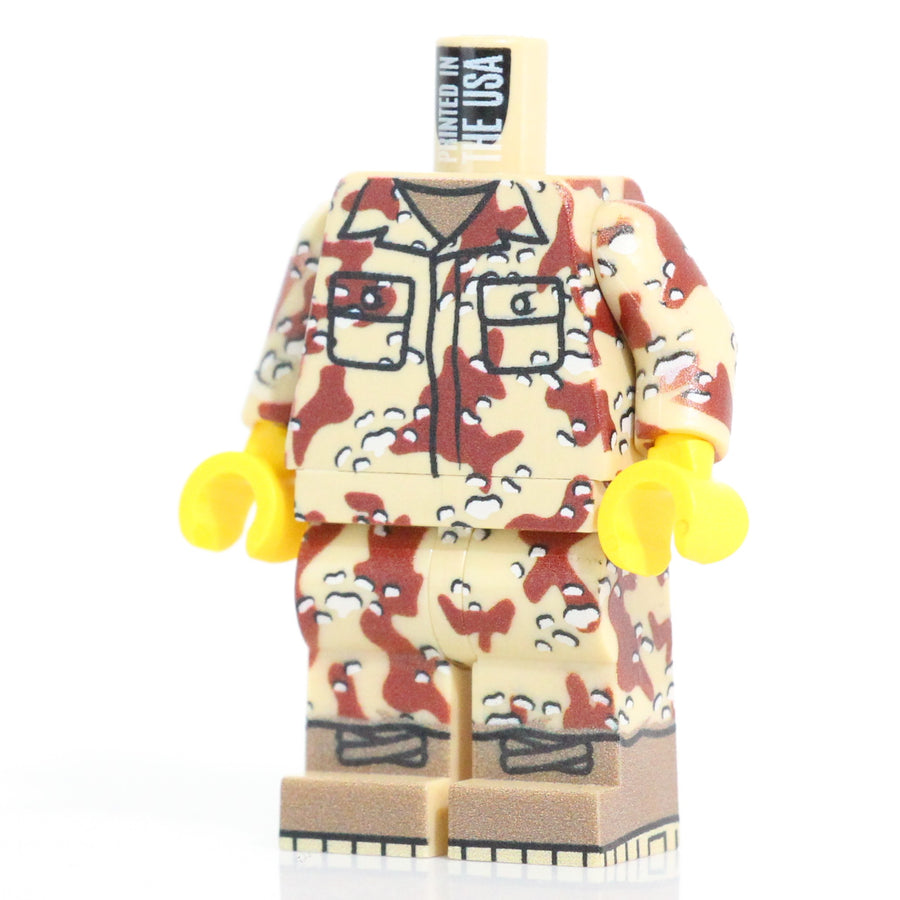 Cookie Camo Body – custom LEGO-compatible minifigure item by BrickTactical