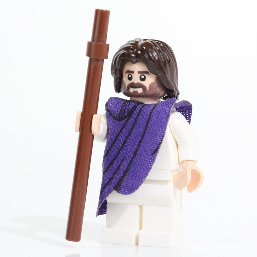Jesus (Purple) – custom LEGO-compatible minifigure item by BrickTactical