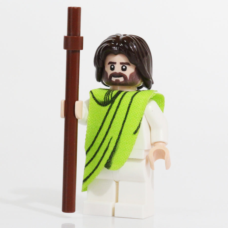 Jesus (Lime Green) – custom LEGO-compatible minifigure item by BrickTactical