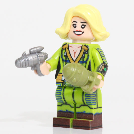 Female Armored Bunker Dweller (Lime Green)