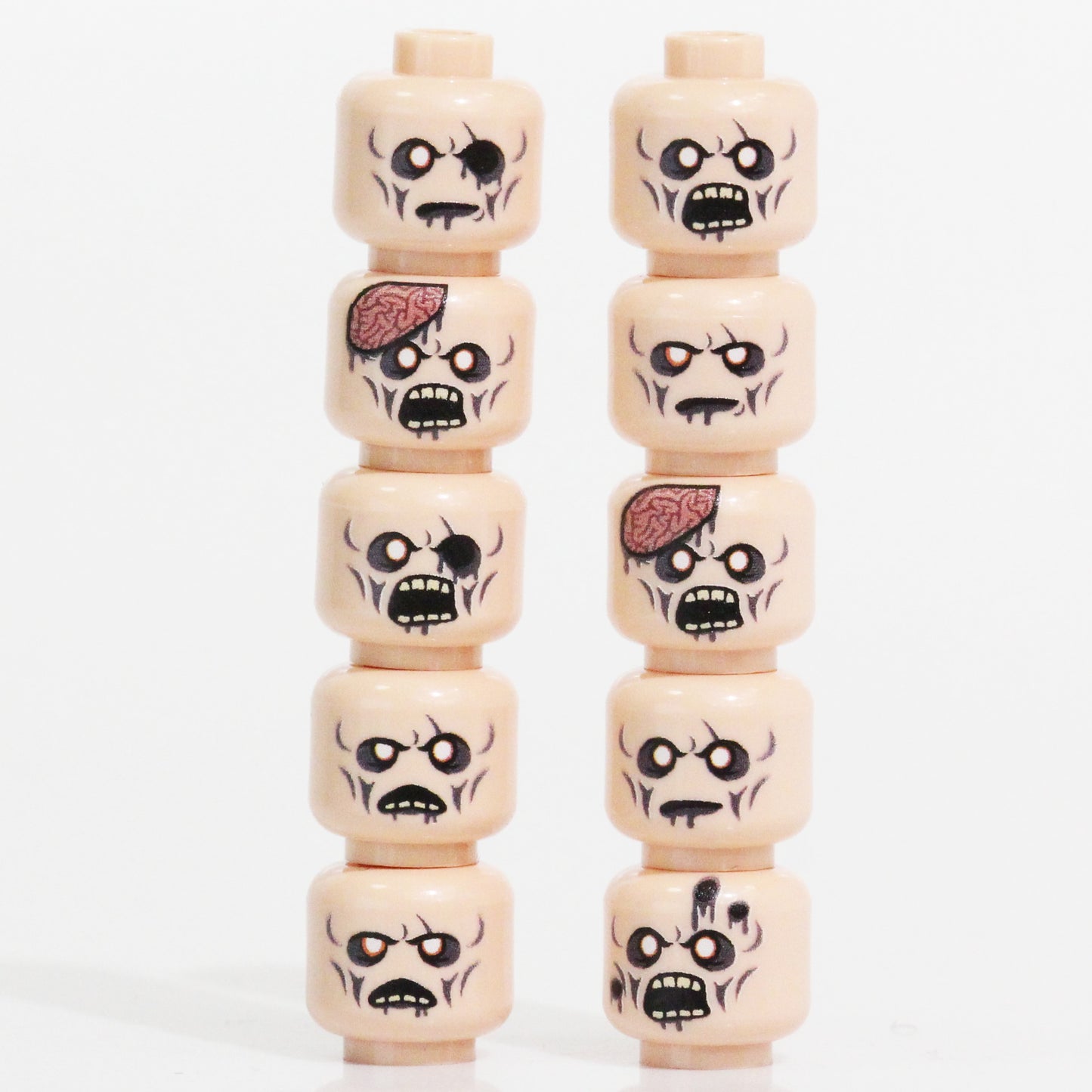 Light Nougat Zombie Head Pack