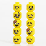 Yellow Zombie Head Pack