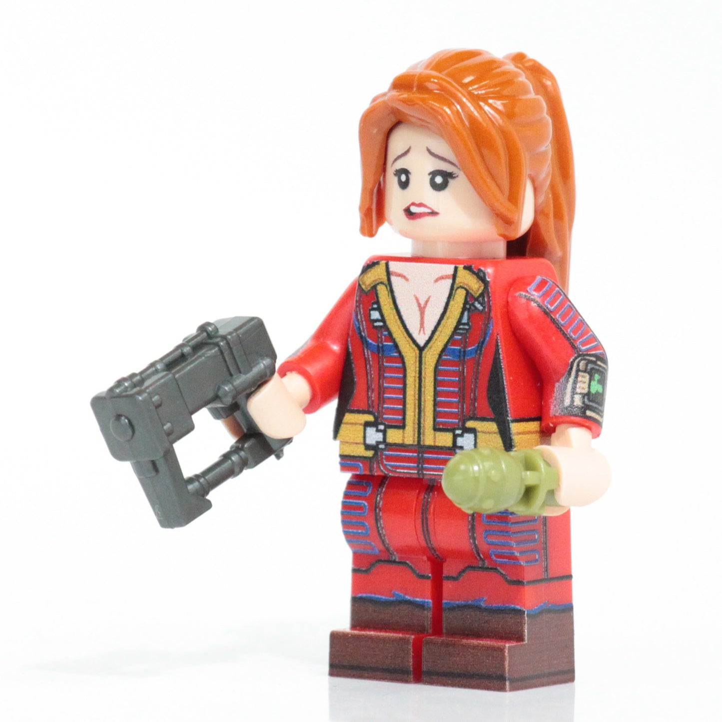 Female Armored Bunker Dweller (Red)