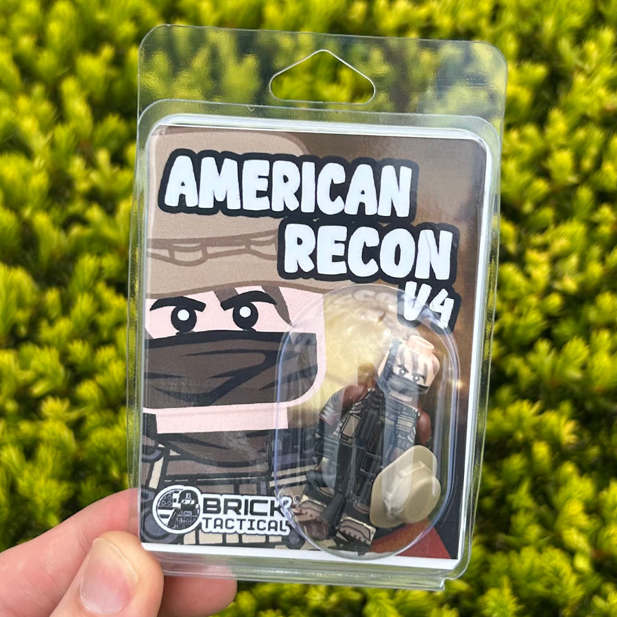 BrickTactical Custom LEGO Minifigure American Recon V4 view 3