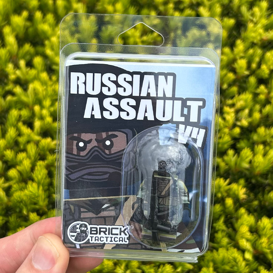 Russian Assault V4 – custom LEGO-compatible minifigure item by BrickTactical, alternate view