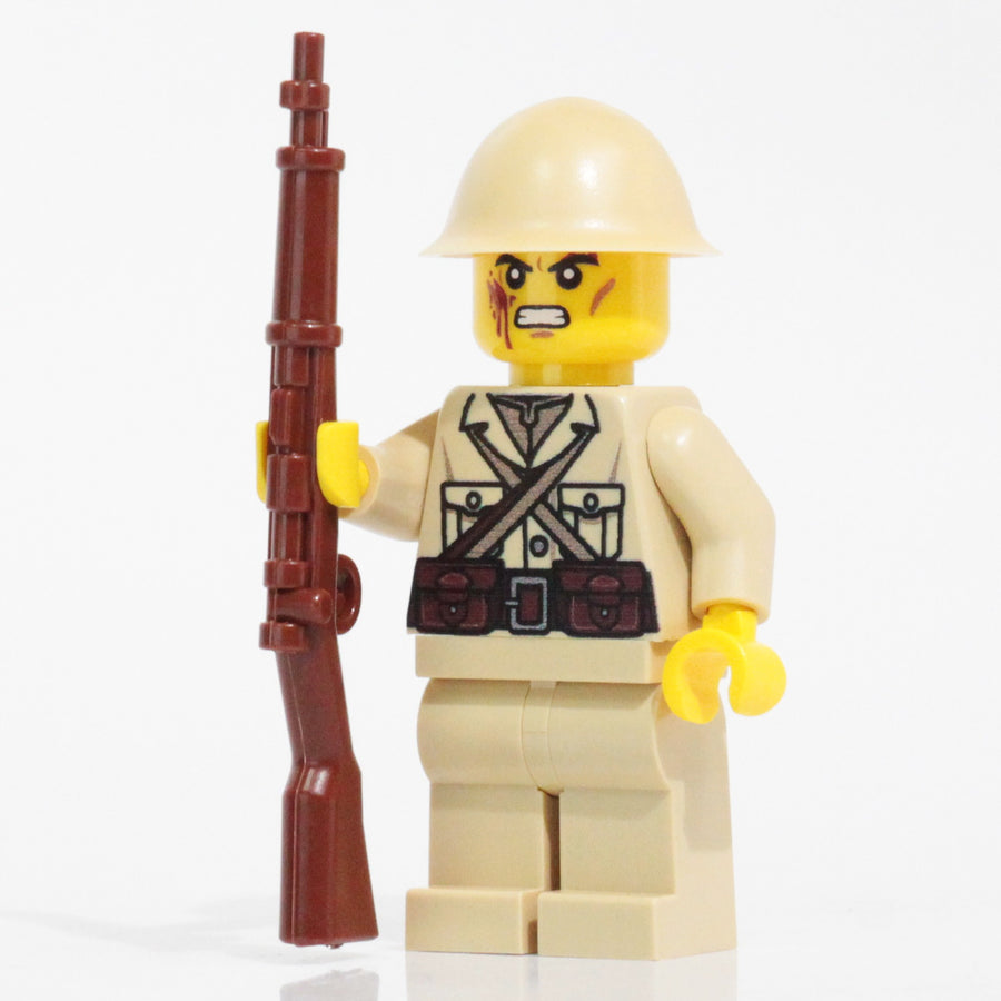 WW2 Japanese Soldier – custom LEGO-compatible minifigure item by BrickTactical