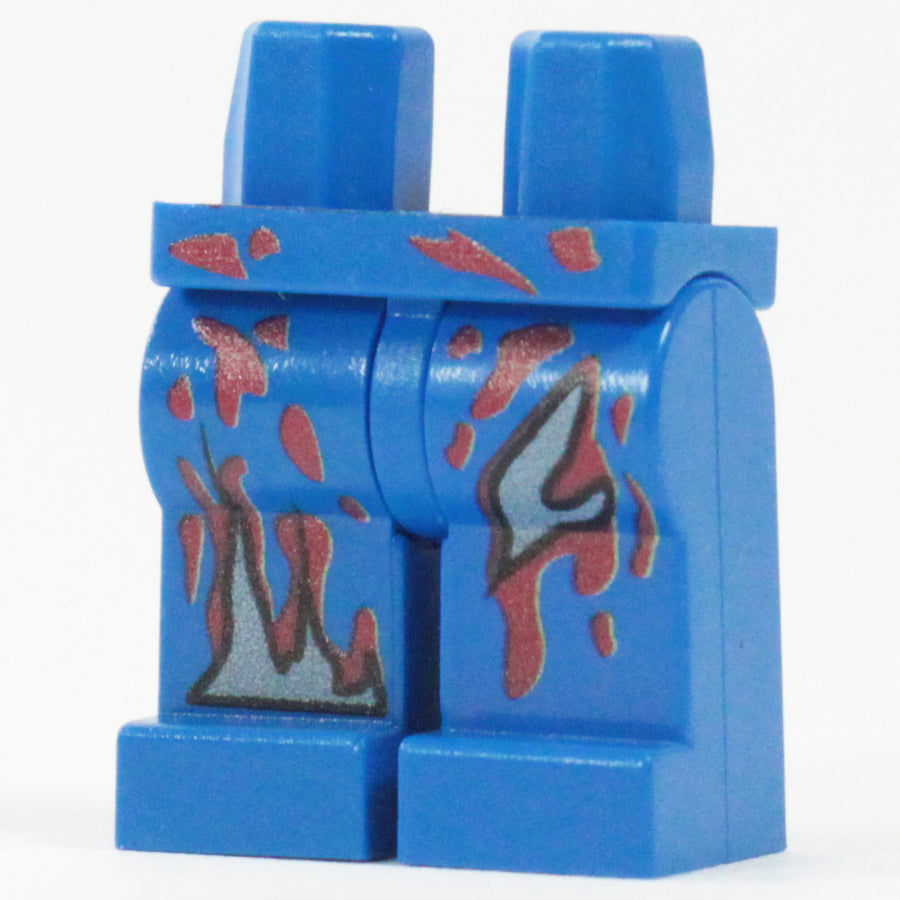 Zombie Legs - Blue – custom LEGO-compatible minifigure item by BrickTactical